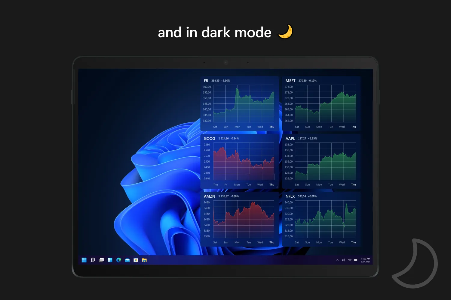 And in dark mode